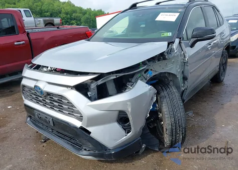 2019 Toyota Rav4 Hybrid Xse z USA, uszkodzony, nr VIN JTMEWRFV7KJ021873